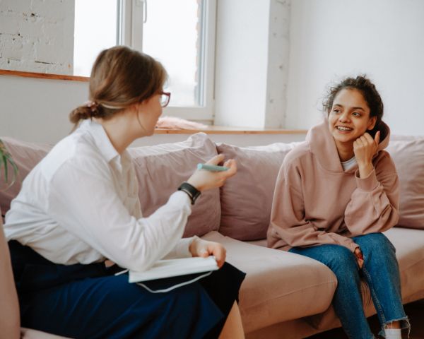 Therapist dashboard preview